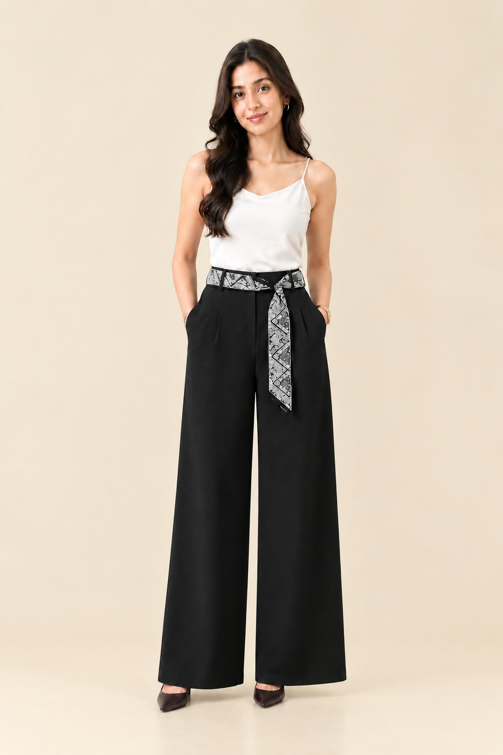 Black Korean Trousers