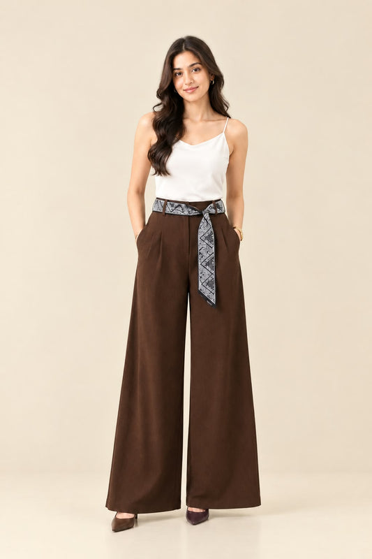 Brown Korean Trouser