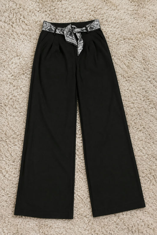 Black Korean Trousers