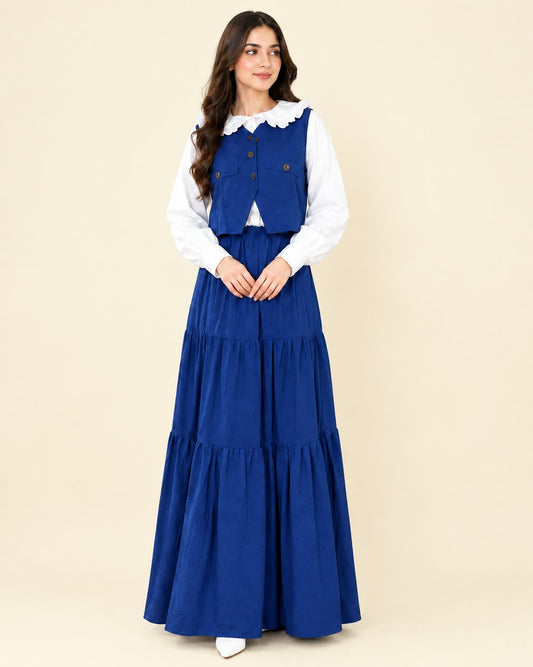 Navy blue Maxi skirt